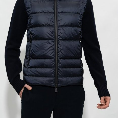 💎Han's house精品服飾💎moncler 羽絨 拼接 外套 滑雪系列 L/XL 原價 42100 深藍-5