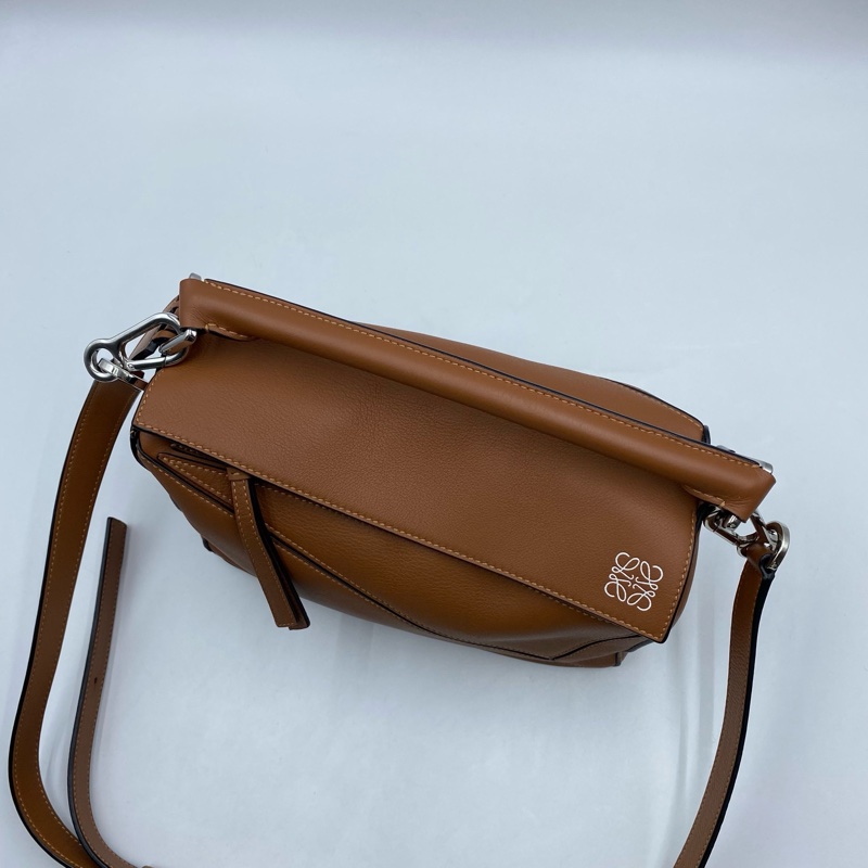 Loewe  羅意威 Puzzle 焦糖色 小號-2