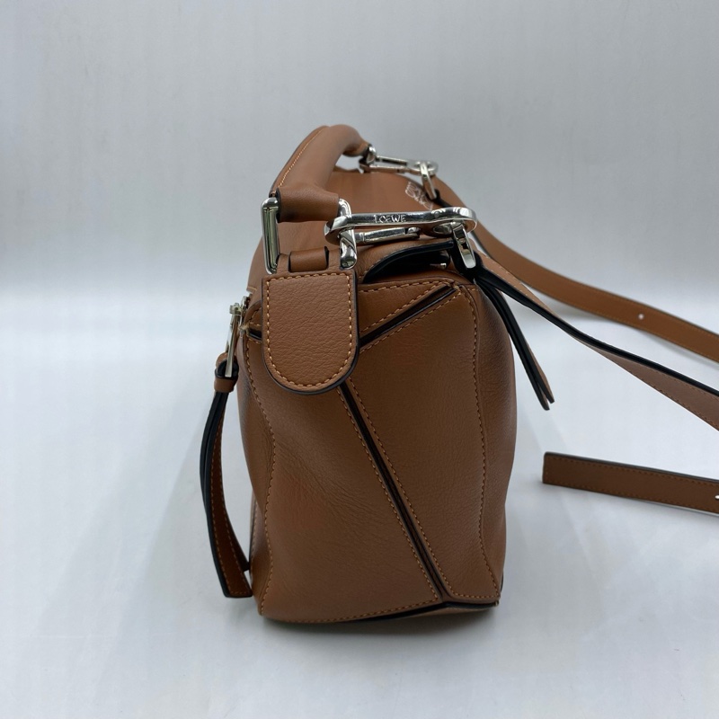 Loewe  羅意威 Puzzle 焦糖色 小號-4