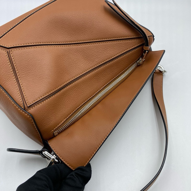 Loewe  羅意威 Puzzle 焦糖色 小號-5