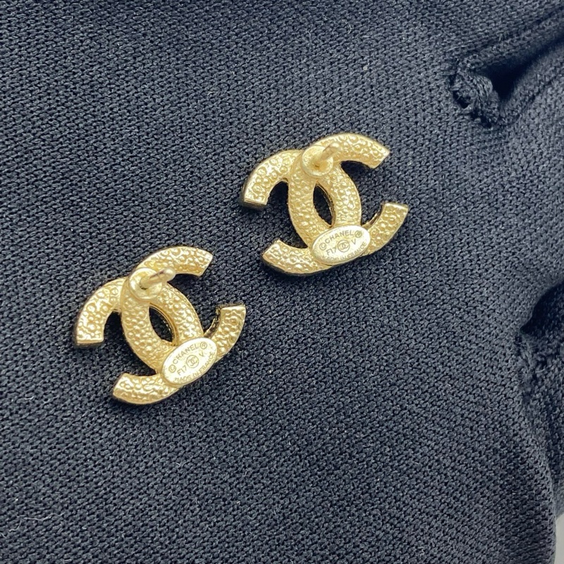 Chanel香奈兒 雙C滿鑽耳釘  單品-4