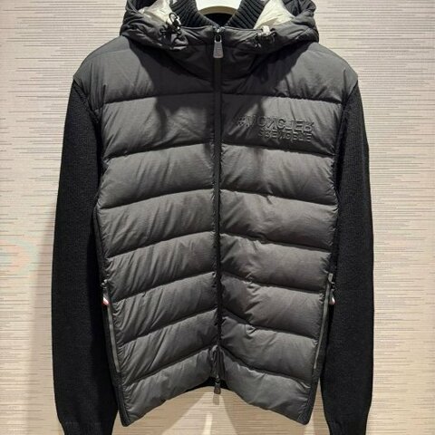 💎Han's house精品服飾💎moncler 羽絨 拼接 羊毛 連帽 外套 滑雪系列 可手水洗 現貨 XS ~ XXXL 原價38500
