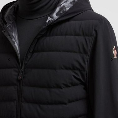 💎Han's house精品服飾💎moncler 羽絨 拼接 彈性 風衣 連帽 外套 滑雪系列 可手水洗 現貨 XL 原價35000-7