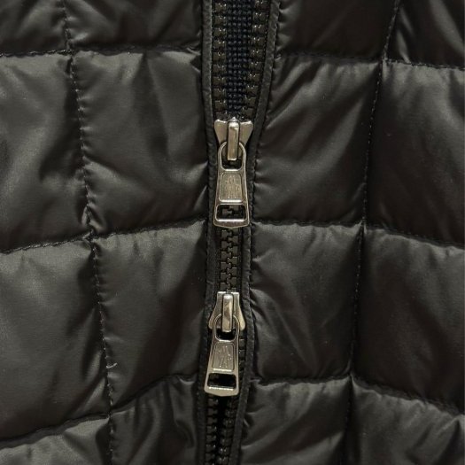 💎Han's house精品服飾💎 moncler 羊毛 拼接 羽絨 外套 黑 現貨 S 原價 36500-3