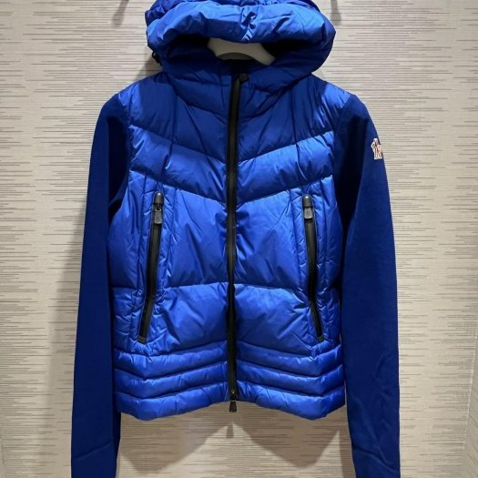 💎Han's house精品服飾💎moncler 滑雪系列 羽絨 拼接 連帽 外套 可手水洗 現貨 M 原價38000-8
