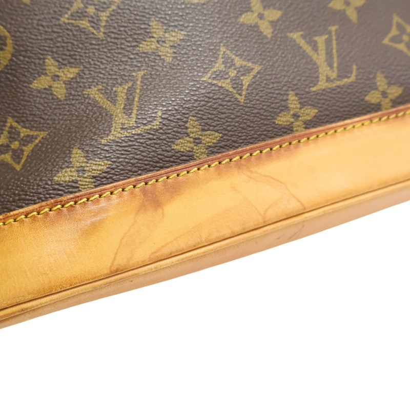 棕色 原花帆布 Alma PM 手提包【LOUIS VUITTON LV 路易威登】 M51130-11