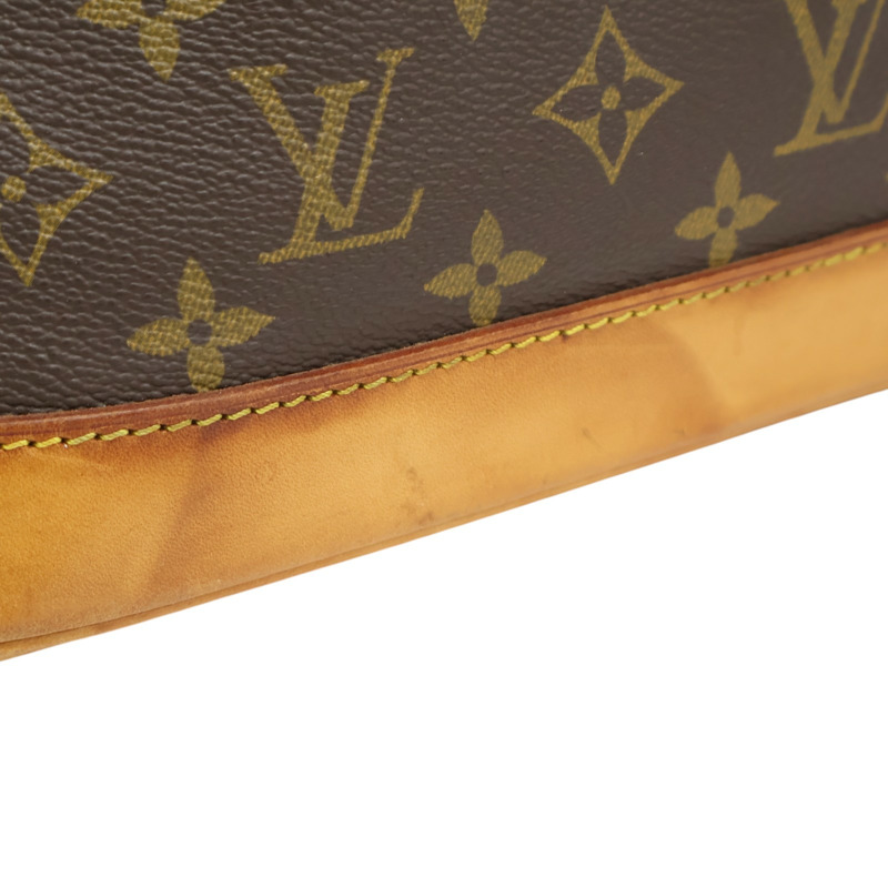 棕色 原花帆布 Alma PM 手提包【LOUIS VUITTON LV 路易威登】 M51130-13
