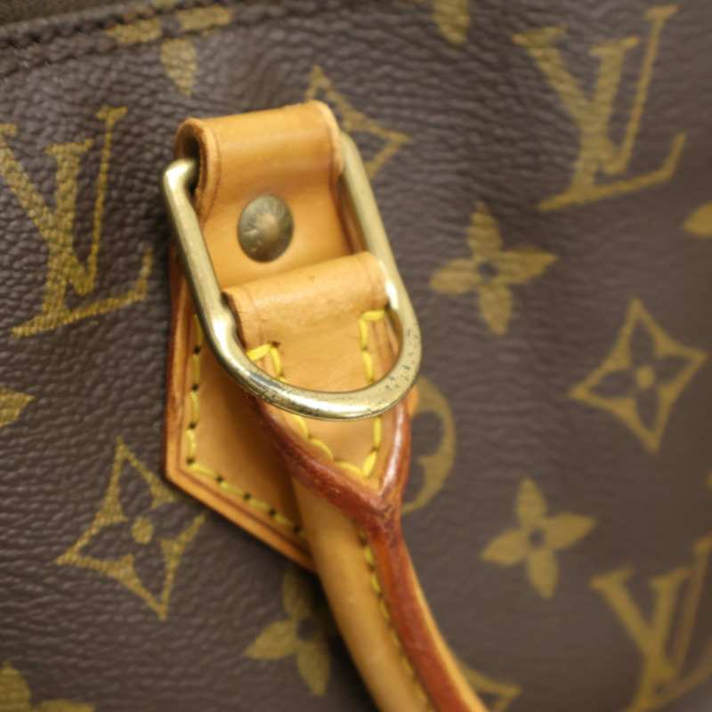 棕色 原花帆布 Alma PM 手提包【LOUIS VUITTON LV 路易威登】 M51130-15