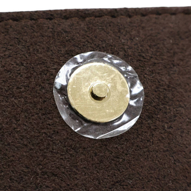 棕色 原花帆布 Wallet On Chain Lily 肩背包【LOUIS VUITTON LV 路易威登】 M82509-6