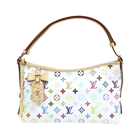 白彩 原花帆布 LVxTM Carryall East West 肩背包【LOUIS VUITTON LV 路易威登】 M27578