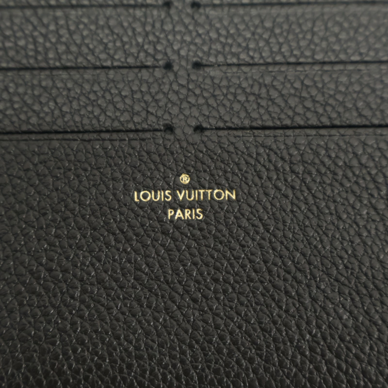 黑色 原花牛皮 Felicie Pochette 肩背包 【LOUIS VUITTON LV 路易威登】 M82479-7