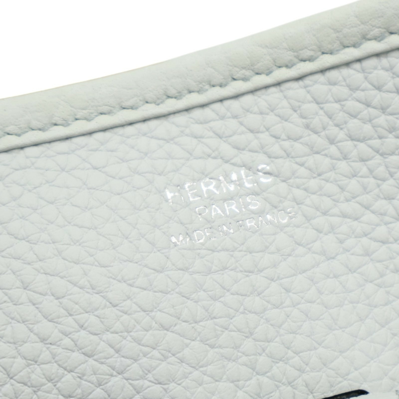 聖杯藍 Clemence牛皮 Evelyne 29 肩背包 W刻【HERMES 愛馬仕】 H056277CK-4