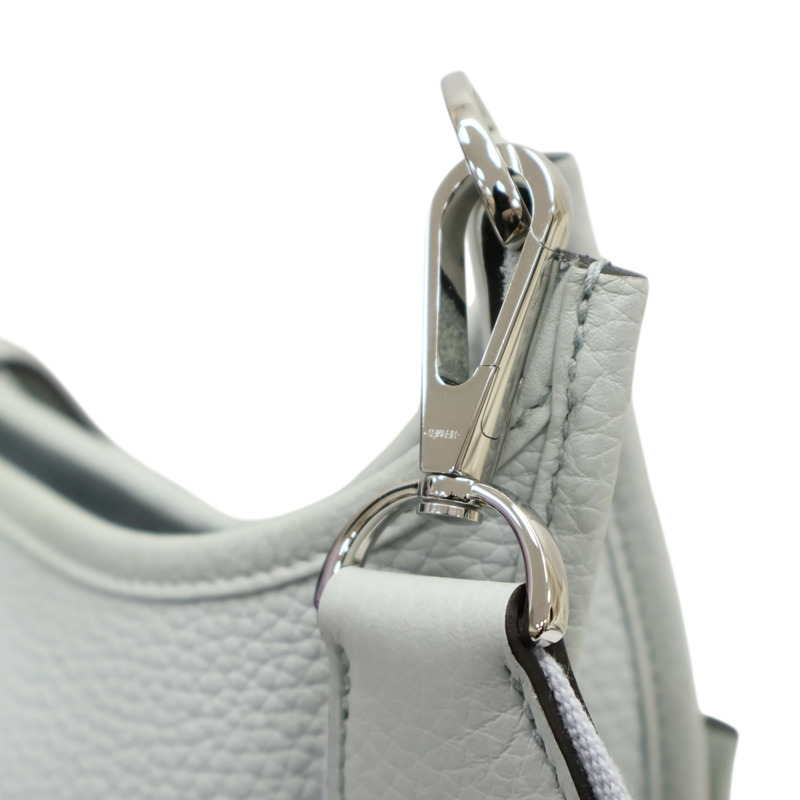 聖杯藍 Clemence牛皮 Evelyne 29 肩背包 W刻【HERMES 愛馬仕】 H056277CK-10
