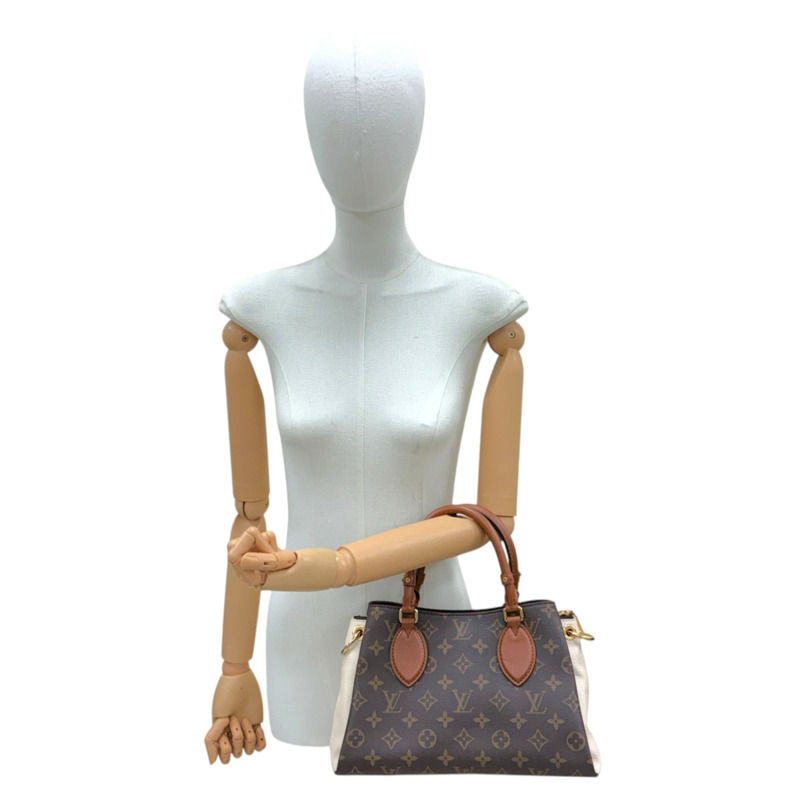 棕色 原花 帆布 Vendome BB 兩用包【LOUIS VUITTON LV 路易威登】 M46495-7
