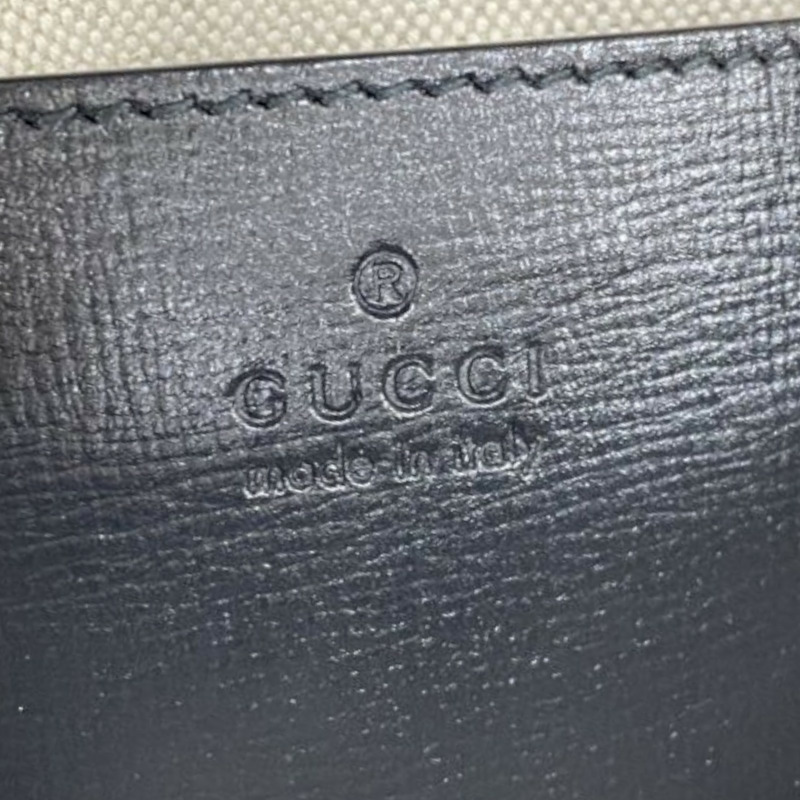 黑色 牛皮 Horsebit 1955 Small 肩背包 缺一條背帶【GUCCI 古馳】 658574-3