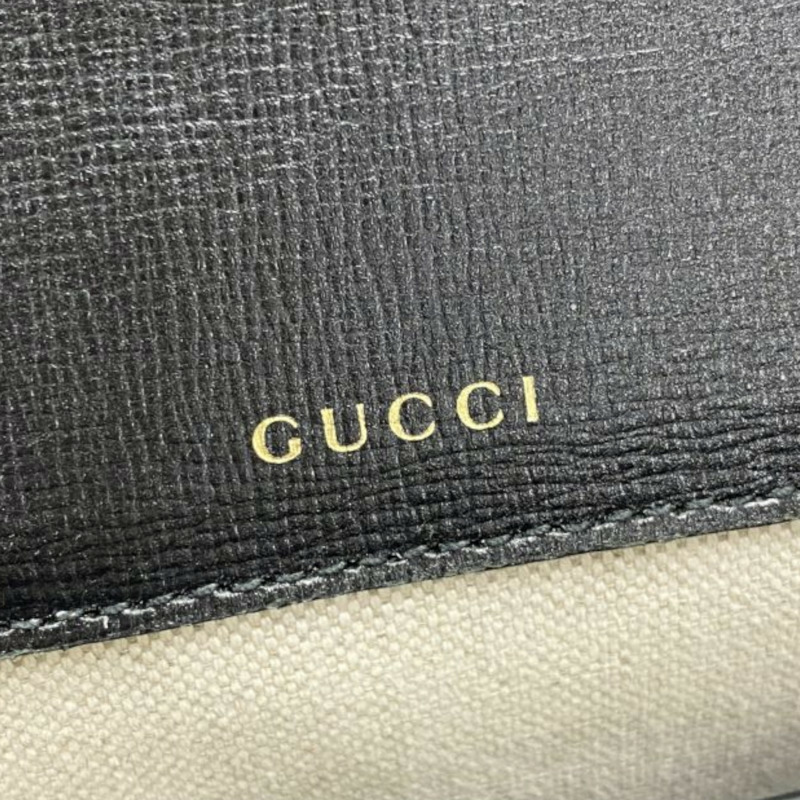 黑色 牛皮 Horsebit 1955 Small 肩背包 缺一條背帶【GUCCI 古馳】 658574-5
