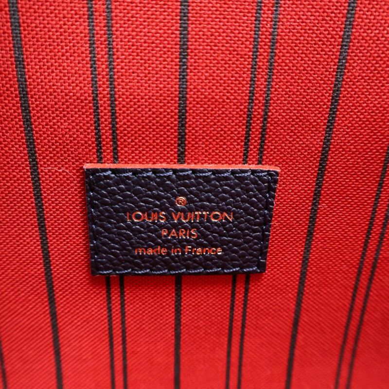 藍色 原花壓紋牛皮 Pochette Metis 兩用包【LOUIS VUITTON LV 路易威登】 M44071-4