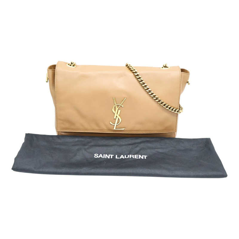 棕色 牛皮 Kate  肩背包【SAINT LAURENT YSL 聖羅蘭 】 553804-7