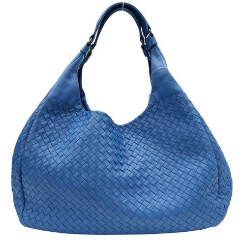 藍色 羊皮編織 肩背包【BOTTEGA VENETA BV 寶緹嘉】 125787