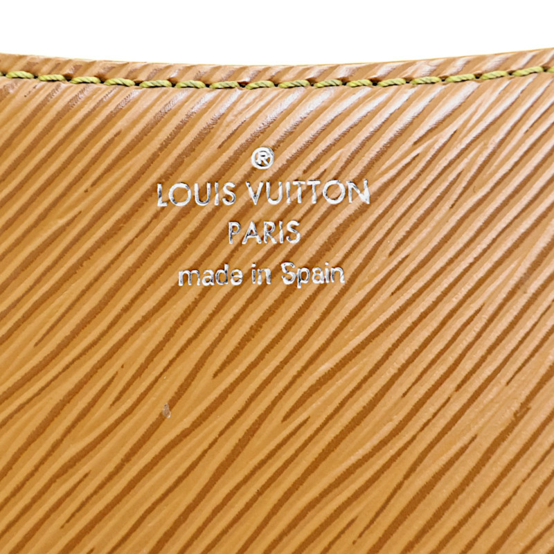 焦糖色 EPI水波紋 牛皮 Buci 肩背包【LOUIS VUITTON LV 路易威登】 M59459-3