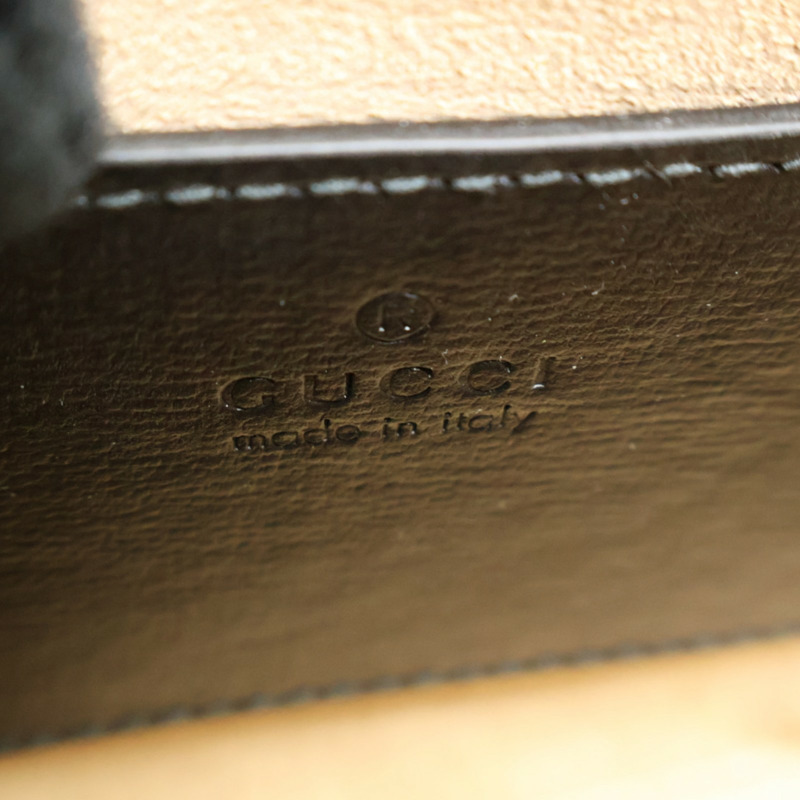 黑色 牛皮 1955 Horsebit 馬銜扣 肩背包【GUCCI 古馳】 726226-4