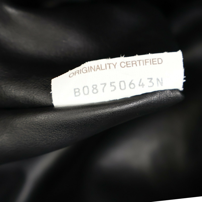黑色 羊皮編織 Intrecciato Maxi Jodie 肩背包【BOTTEGA VENETA BV 寶緹嘉】-5