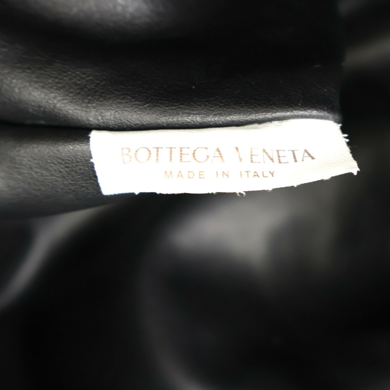 黑色 羊皮編織 Intrecciato Maxi Jodie 肩背包【BOTTEGA VENETA BV 寶緹嘉】-6