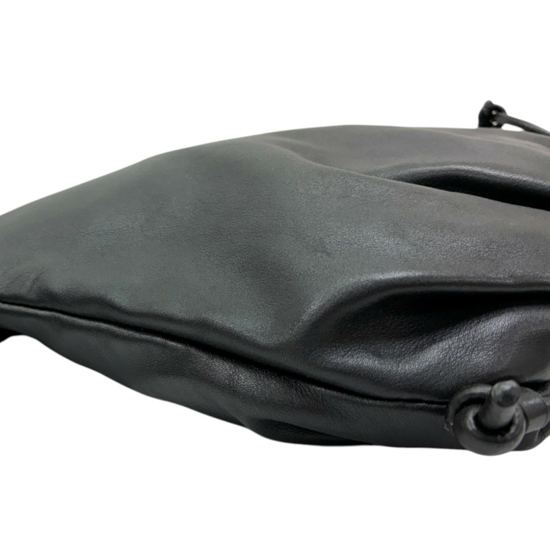 黑色 牛皮 流蘇 肩背包【BOTTEGA VENETA BV 寶緹嘉】 630363-8