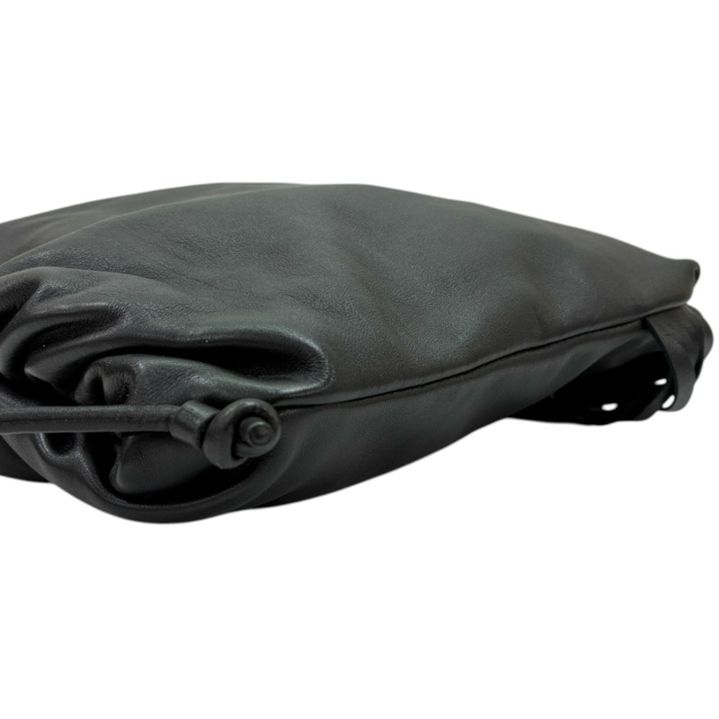 黑色 牛皮 流蘇 肩背包【BOTTEGA VENETA BV 寶緹嘉】 630363-9