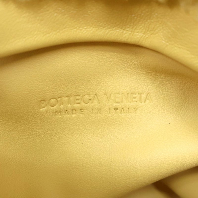 黃色 羊皮 毛絨 Curly Sheerling Fringed Clutch【BOTTEGA VENETA BV 寶緹嘉】 630363-4