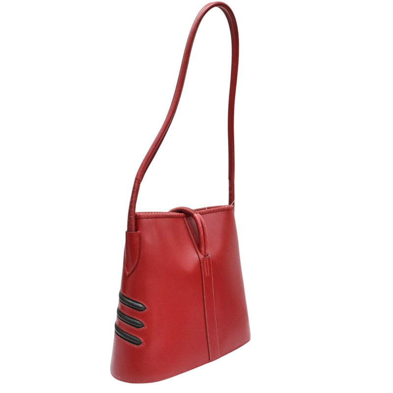 紅色 Box 牛皮 Sac Vader 肩背包 〇Y刻【HERMES 愛馬仕】-1
