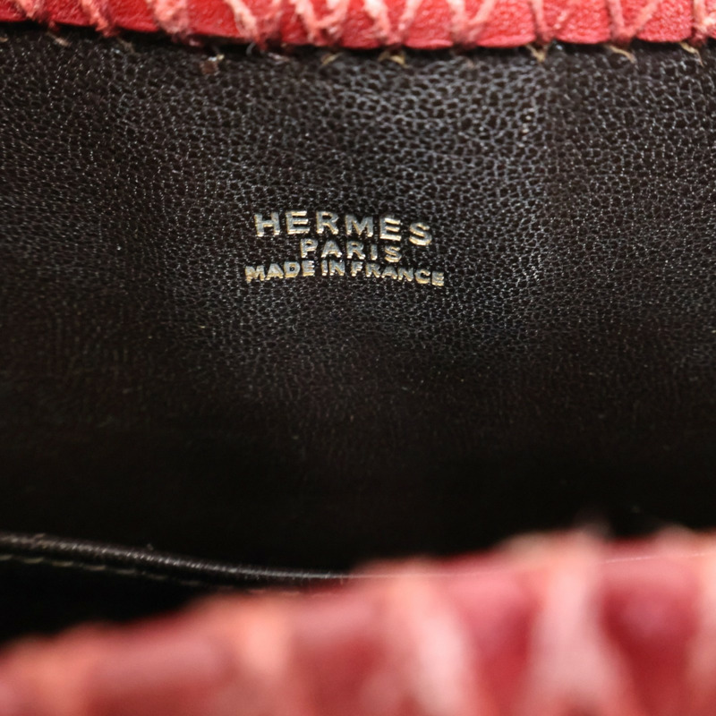 紅色 Box 牛皮 Sac Vader 肩背包 〇Y刻【HERMES 愛馬仕】-3