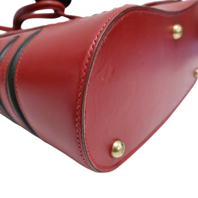 紅色 Box 牛皮 Sac Vader 肩背包 〇Y刻【HERMES 愛馬仕】-7