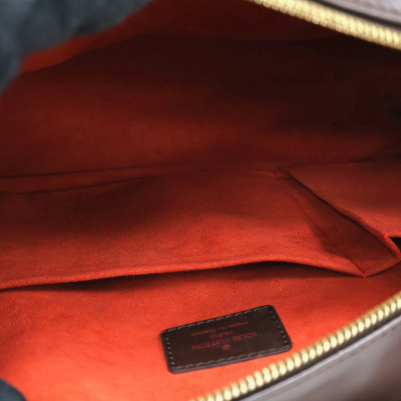棕色 棋盤格 帆布 Sarria Horizontal 手提包【LOUIS VUITTON LV 路易威登】 N51282-2