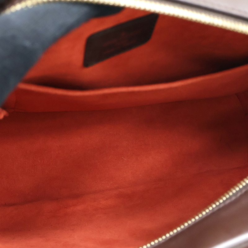 棕色 棋盤格 帆布 Sarria Horizontal 手提包【LOUIS VUITTON LV 路易威登】 N51282-3