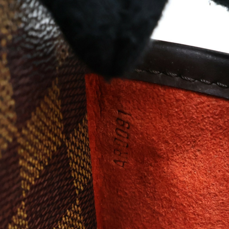 棕色 棋盤格 帆布 Sarria Horizontal 手提包【LOUIS VUITTON LV 路易威登】 N51282-5