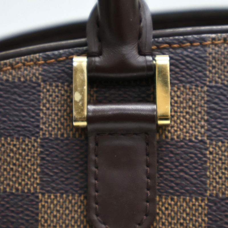 棕色 棋盤格 帆布 Sarria Horizontal 手提包【LOUIS VUITTON LV 路易威登】 N51282-10