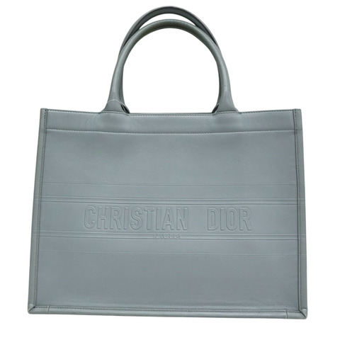 灰色 牛皮 Book Tote 托特包【Dior 迪奧】 M1296ZGSB