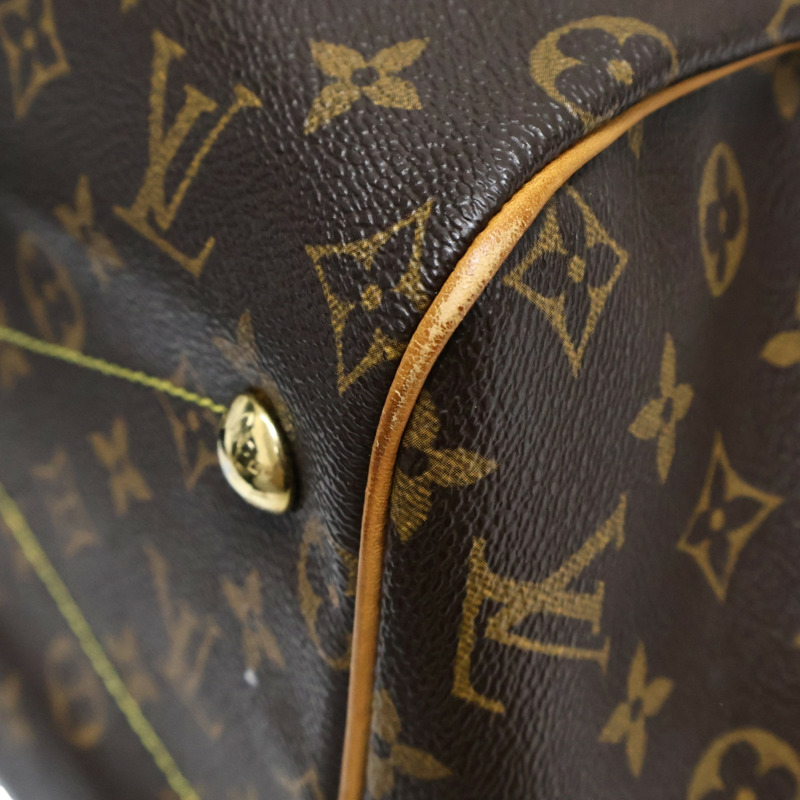 棕色 原花帆布 Tivoli 手提包 【LOUIS VUITTON LV 路易威登】 M40144-9