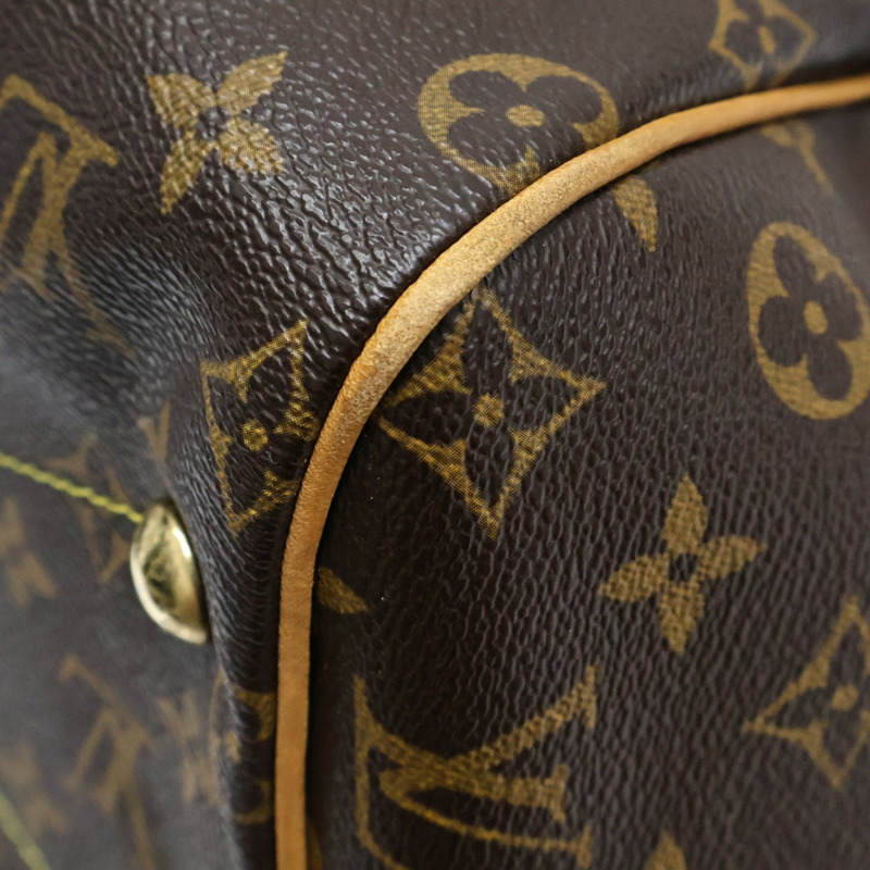 棕色 原花帆布 Tivoli 手提包 【LOUIS VUITTON LV 路易威登】 M40144-11
