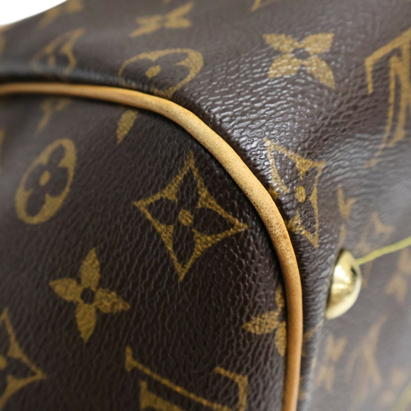 棕色 原花帆布 Tivoli 手提包 【LOUIS VUITTON LV 路易威登】 M40144-12