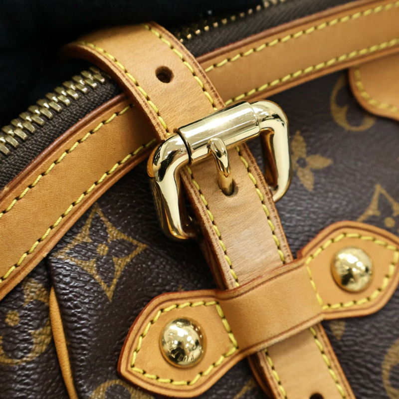 棕色 原花帆布 Tivoli 手提包 【LOUIS VUITTON LV 路易威登】 M40144-13
