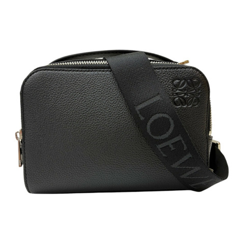 黑色 牛皮 Mini crossbody camera 兩用包【LOEWE 羅威】 C660R41X02