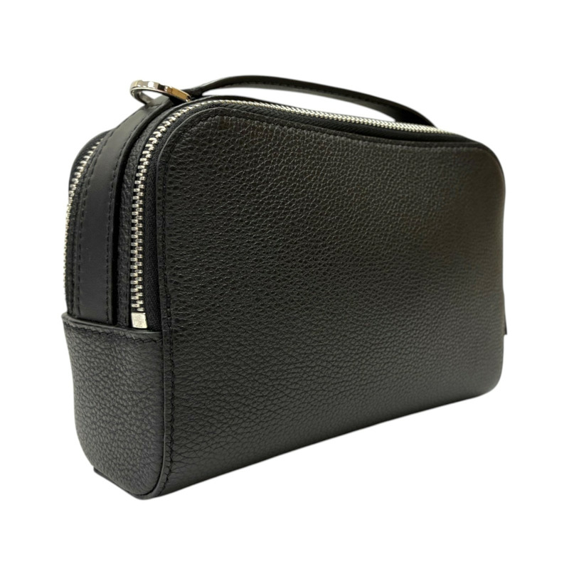 黑色 牛皮 Mini crossbody camera 兩用包【LOEWE 羅威】 C660R41X02-1