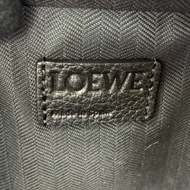 黑色 牛皮 Mini crossbody camera 兩用包【LOEWE 羅威】 C660R41X02-4