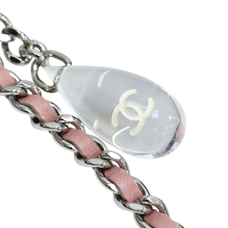 粉色漆皮 O'mbre WOC 鍊帶 肩背包【CHANEL 香奈兒】-11