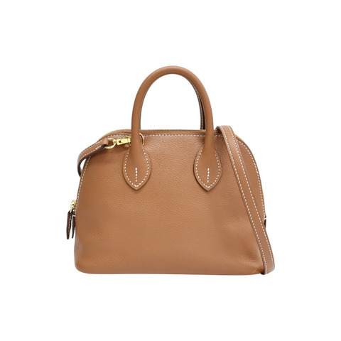 金棕色 Evercolor牛皮 bolide mini 肩背包 Z刻【HERMES 愛馬仕】 H073444CC