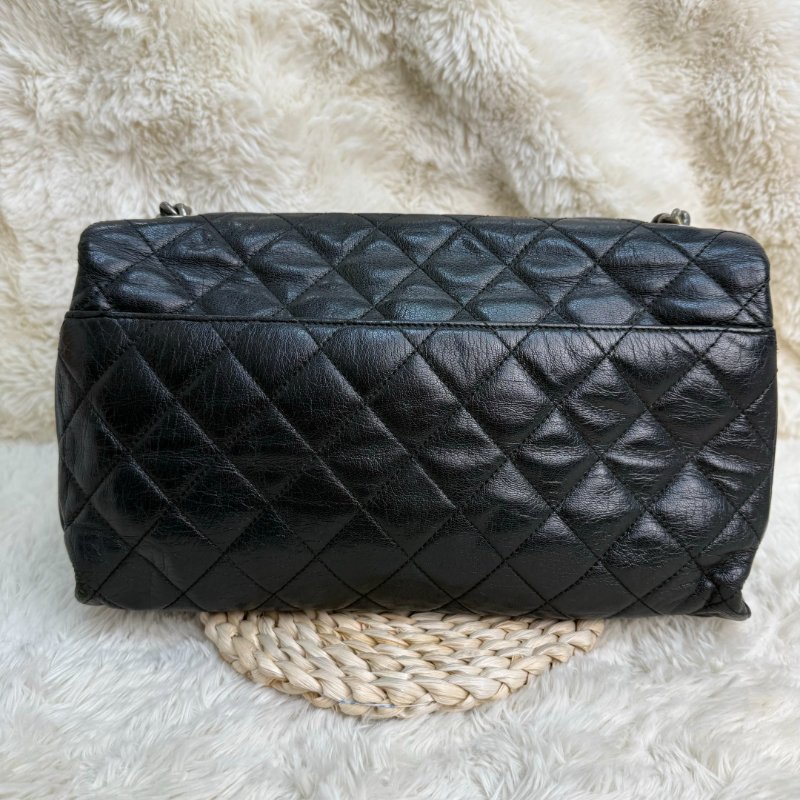 Chanel香奈兒 黑銀 孟買系列 單肩包-1