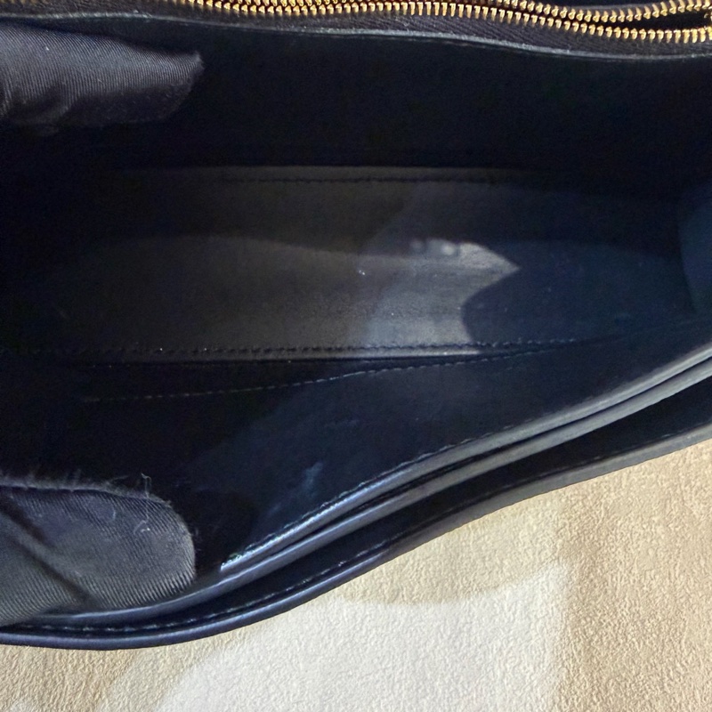 Balenciaga巴黎世家 crush 做舊 黑金 油蠟牛皮革 可手提斜挎單肩 小號-5