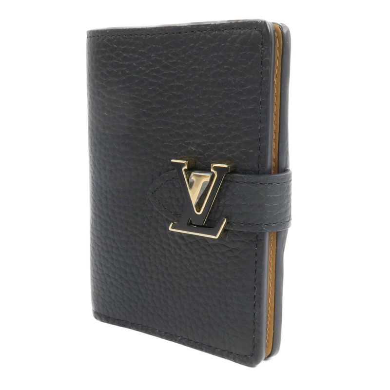 LOUIS VUITTON Taurilloni皮革Vertical Capucines Wallet錢包-2